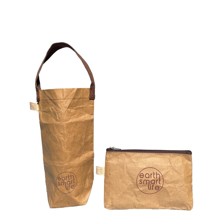 Valley - Wine & Gift Bag - Natural Brown/Dark Brown